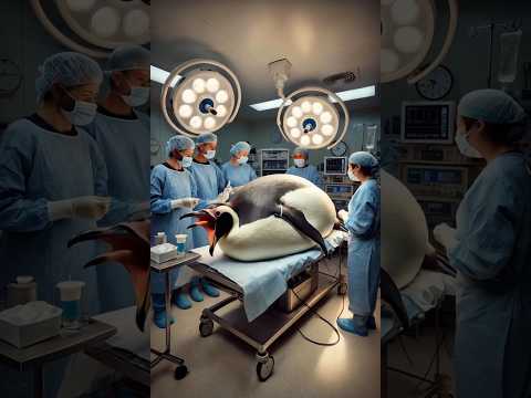 Pregnant penguin rescued #emotional #trending #ytshorts #viralvideo #usa