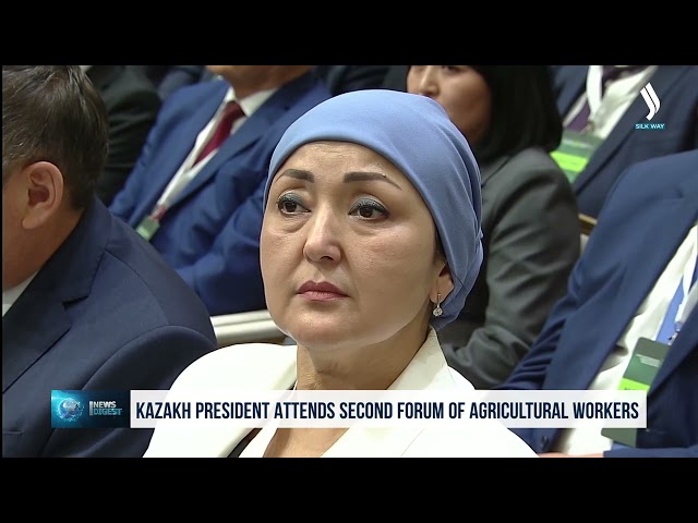 Kazakh President attends second Forum of Agricultural Workers