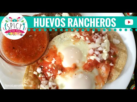 How to make HUEVOS RANCHEROS | Mexican Food - Spicy Latina Mom