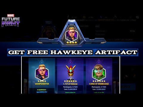 Get free Hawkeye artifact😳 | collector vault | sharpshooter Hawkeye artifact