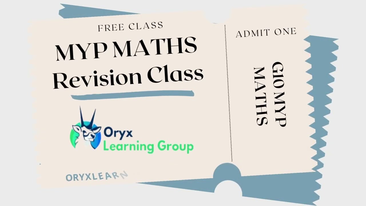 Grade 10 MYP IB Mock Revision Class April 29th 2023