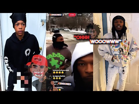 Mblock DieY dreht Fullychopp & PGFs Hood auf IG Live!🔫 *ABGEBROCHEN*😳