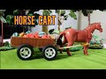How To Make Horse Cart Cardboard Horse Cart DIY Thankuz World