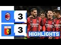 Milan-Genoa 3-3 | Serie A TIM 23/24 | Punti salienti e obiettivi