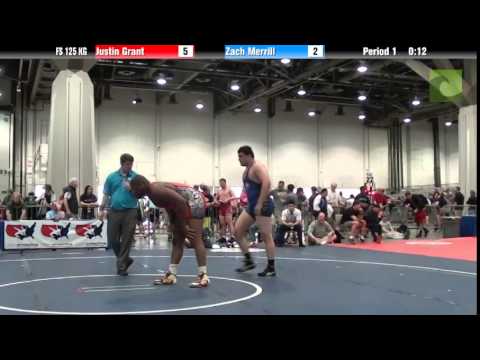 Mens FS FS 125 KG - Justin Grant vs. Zach Merrill