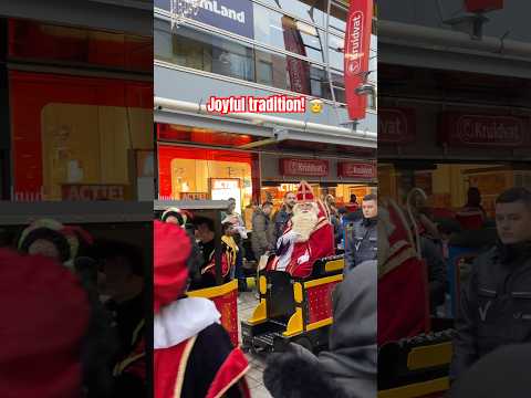 Sinterklaas is here🎅The parade, the music, the magic ❤️#Sinterklaas #Almere #Tradition #Viral #Fyp