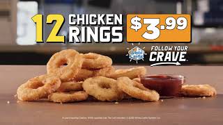White Castle 12 Chicken Rings for $3.99!