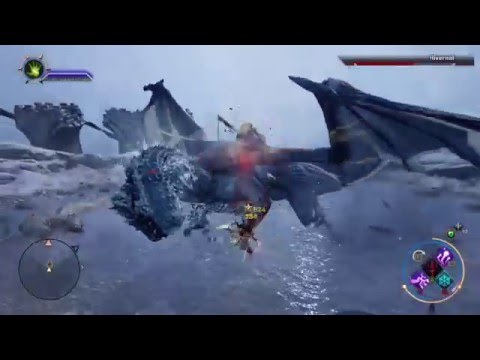 Dragon age Inquisition mage solo part 84 (Hard) Dragon hunting (P3)