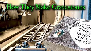 HOW GRAVESTONES ARE MADE - A Peek Behind the Curtain at Troost&#39;s Monuments Shop in Hillside, IL.