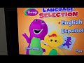 Barney Let S Go To The Doctor DVD Menu Walkthrough
