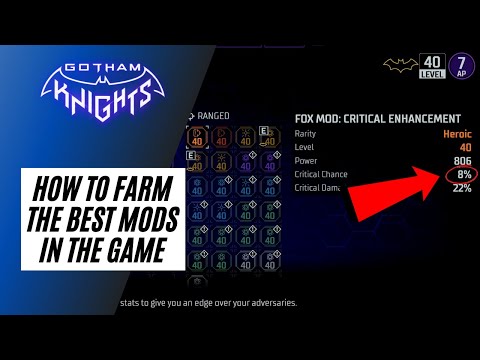 GUARANTEED FARM FOR BEST MODS IN THE GAME! | GOTHAM KNIGHTS