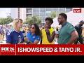 IShowSpeed Taiyo Jr Speak With FOX 26 After Brazil Vs Japan Match