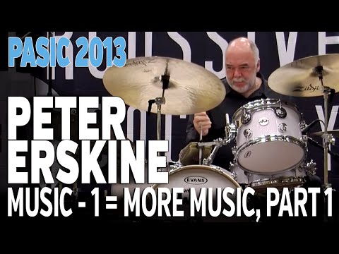 PASIC 2013 - Peter Erskine Clinic - Part 1