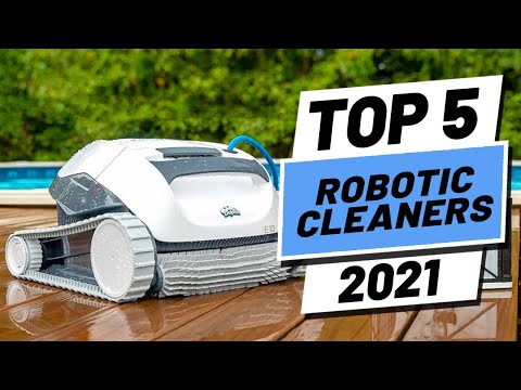 YouTube video about: Can you swim with robotic pool cleaner?