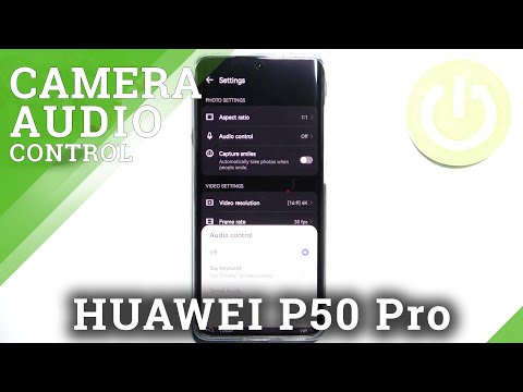 How to Use Voice to Control Camera in HUAWEI P50 Pro - Audio Control