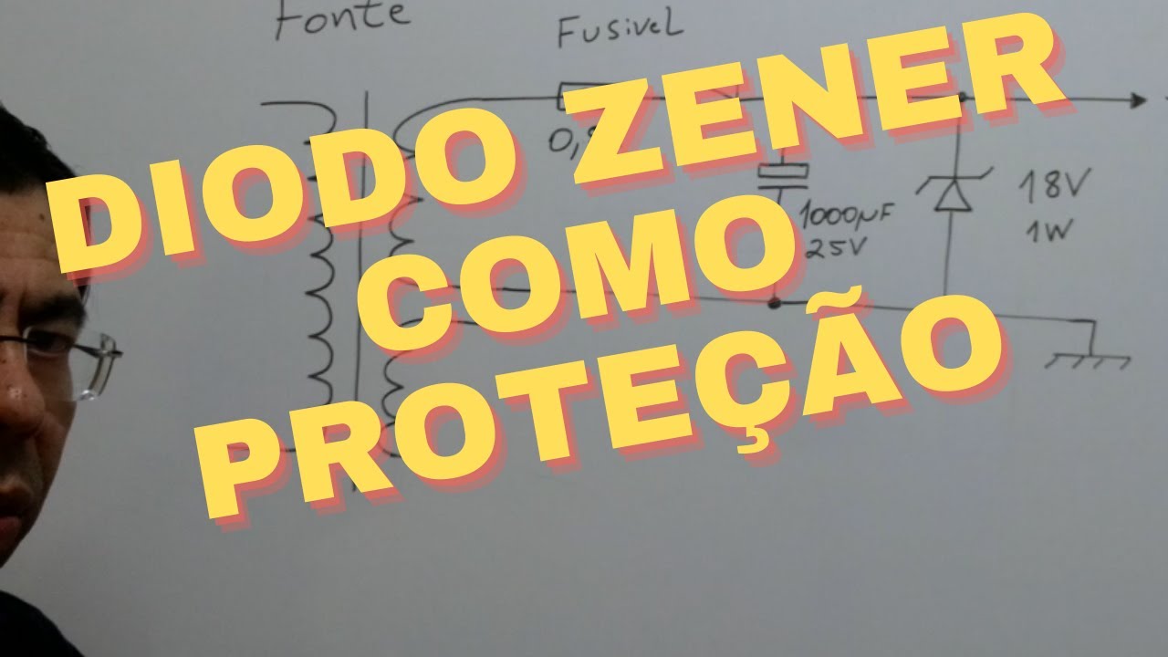 COMO FAZER PROTEÇÃO COM DIODO ZENER, MELHORES ELETRÔNICAS, eletrônica iniciantes