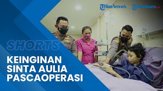 Seusai Jalani Operasi Amputasi Kaki, Terungkap Keinginan Gadis yang Dijemput Helikopter Polri