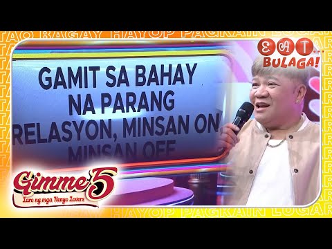 Gamit na parang relasyon?! Hmmmm 🤔 | GIMME 5 | Jan. 20, 2026