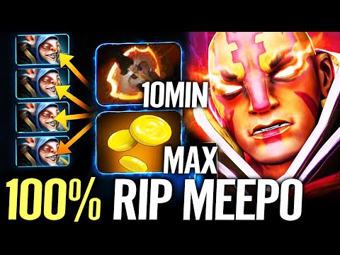 🔥 10Min Fury NEW GOD Anti Mage Fastest Farm — 5MIM 1ITEM Hard Counter Meepo + TB Dota 2 Pro
