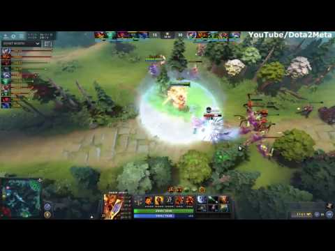 Mage Ember Spirit Mjollnir and Octarine Core Magic Build Epic 8k MMR 7.00 Gameplay Dota 2