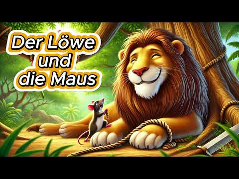 Der Löwe und die Maus...Gute Nacht geschichte für kinder | Gutenachtgeschichten