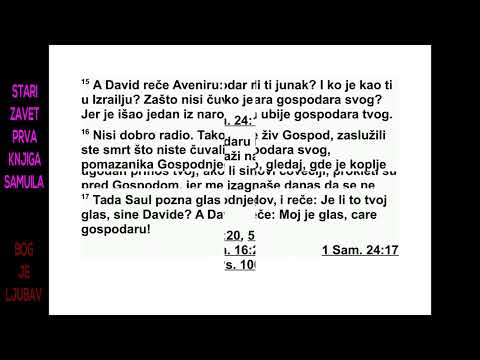 PRVA KNJIGA SAMUILOVA DVADESETŠESTA GLAVA