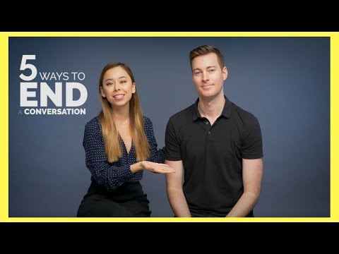 結束對話的5種方法+一個額外的方法。 (5 Ways To End a Conversation + A Bonus One)