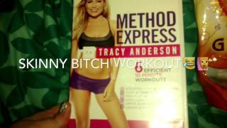 My "Diet plan" 💪|(Trying to be)Skinny girl workout| Jan 24 2016| LuckyThriftTree