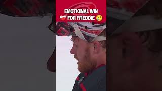 Bittersweet victory for Freddie ❤️‍????