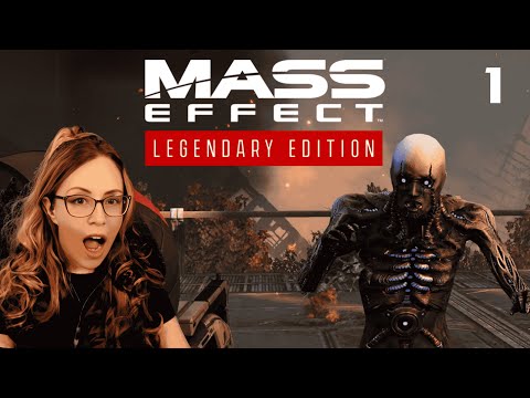 Mass Effect 1 ◈ First Mission ◈ Legendary Edition | First Time  Playthrough |  Pt 1 |  Vanguard