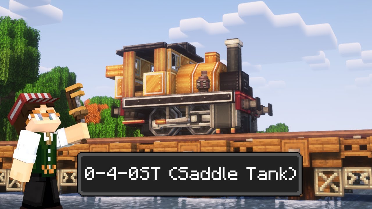 🚂 Minecraft Create Mod Train Tutorial - 0-4-0ST