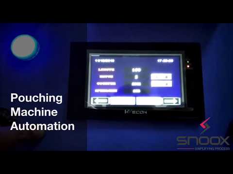 Pouch making machine Automation(91-8882750888)#wecon #Plc #HMI #snoox