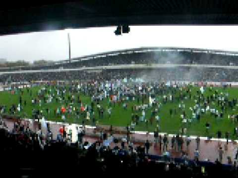 Malmö FF SM-Guld 2004 - Stormning av planen