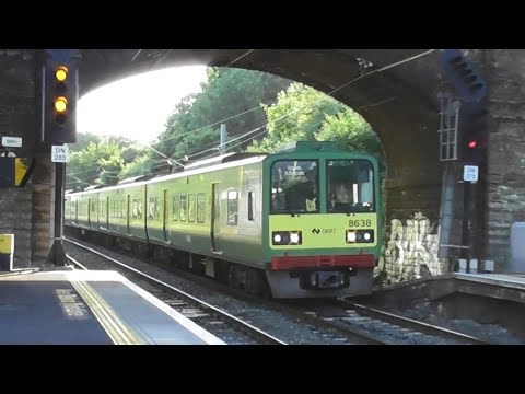 Irish Rail 8520 Class Dart Train 8638 - Killester Station, Dublin
