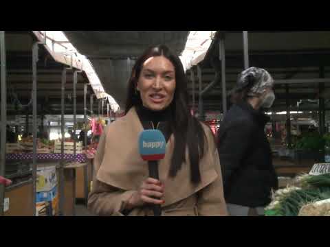 Pogledajte kakve su danas cene namirnica na Beogradskim pijacama - DJS - (TV Happy 26.03.2022)