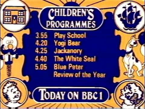 Thursday 28th December 1978 - BBC1 South - Bugs Bunny - South News Headlines - Play School