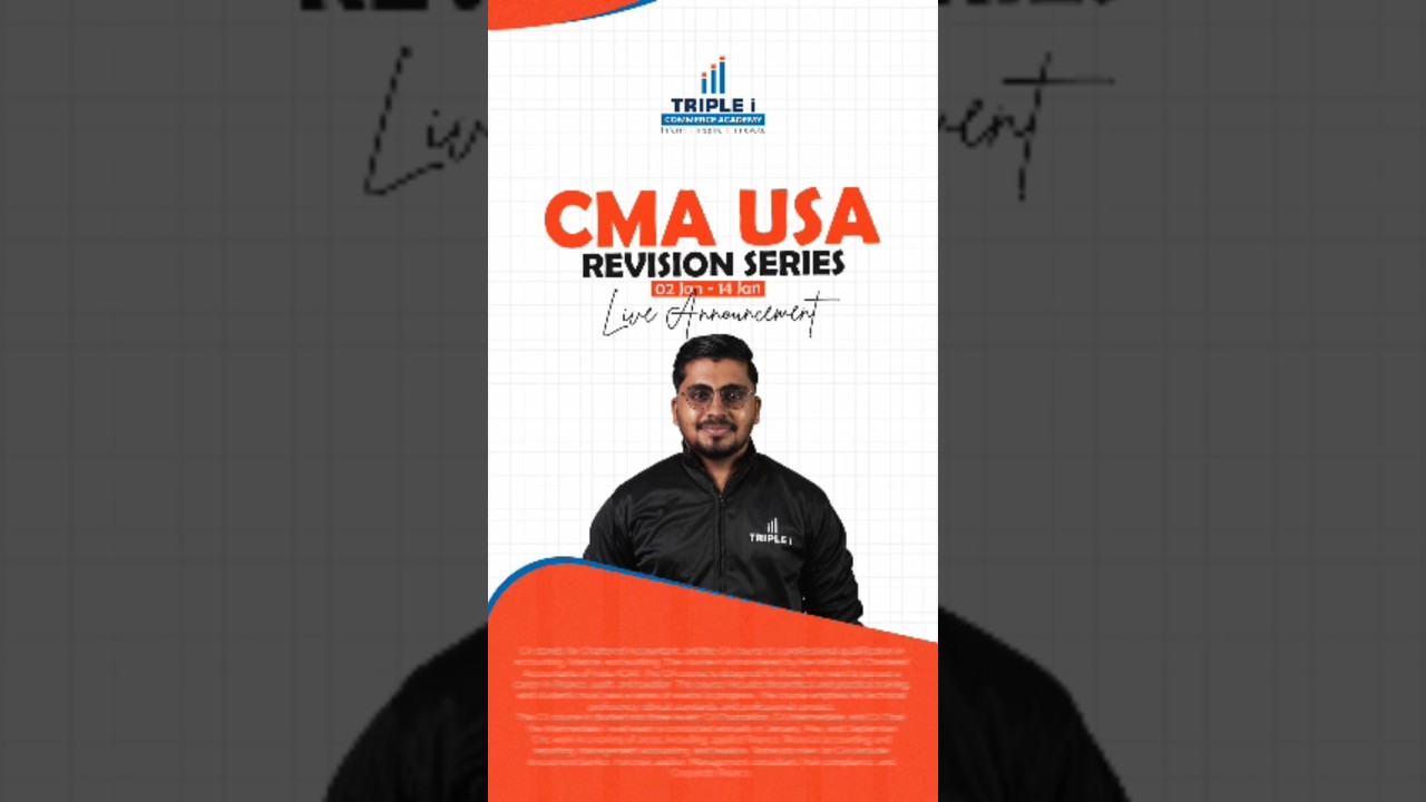 Here Comes CMA Athul Krishna PV – Your Guide to Success! 🎯🔥