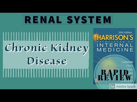Chronic Kidney Disease | Definition | Causes | Complications | Rapid Review | Harrison