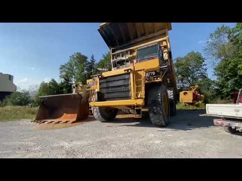 Used 2018 Caterpillar 777 D Rebuild Used Rigid Dump Truck | equippo.com