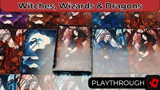 Koven | Solo Playthrough & Review - A Small Magical Card Puzzle Game