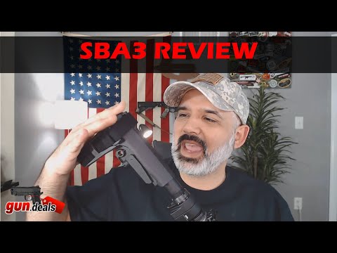SBA3 Review - SB Tactical AR SBA-3 Pistol Stabilizing Brace