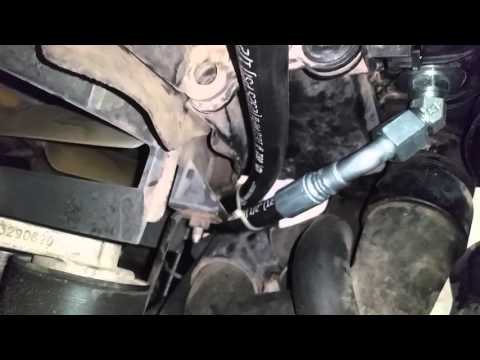 Duramax transmission cooler line upgrade kit