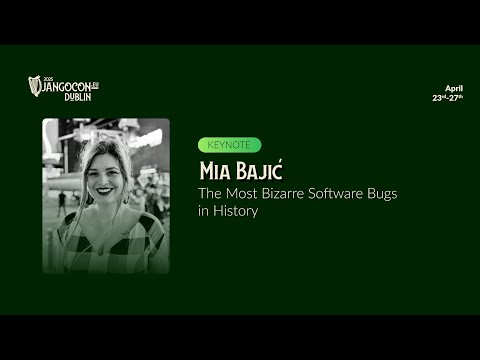 DjangoCon Europe 2025 | KEYNOTE: The Most Bizarre Software Bugs in History thumbnail