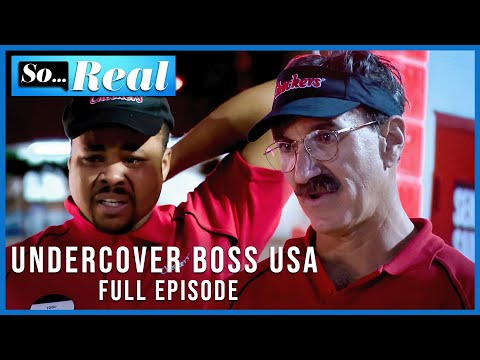 Checkers & Rally's CEO Goes Undercover | FULL EPISODE | S3 E4 | Undercover Boss USA | So... Real