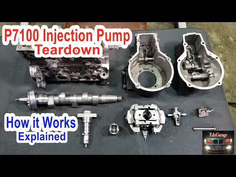P7100 Injection Pump Teardown - How It Works PPump Cummins 5.9l 5.9 Bosch