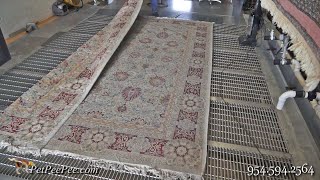 Folding 11 x 14 Persian Oriental rug for shipping | PetPeePee