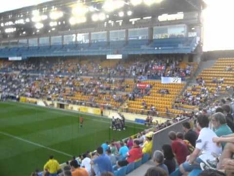 Celebración gol Bodipo Villareal B 0 - 1 Deportivo