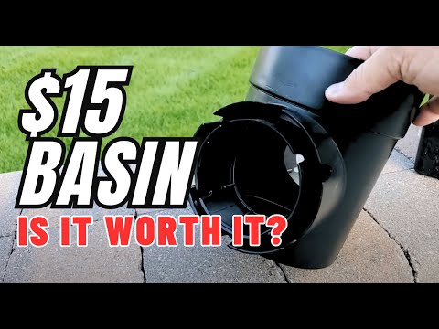 Does a $15.00 Catch Basin Save You Money Over a French Drain