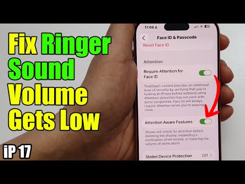 How to Fix Ringer Sound Volume Gets Low On Incoming Calls on iPhone 17/17 Pro