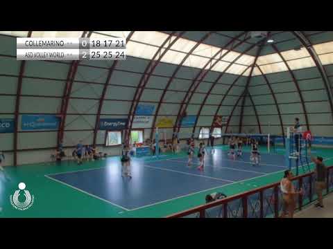 🔴 FNG-U14F 458 07/07 16:00 F 11° - 12° posto Campo3  COLLEMARINO - ASD VOLLEY WORLD
